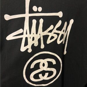 Stussy Black Jacket Sleek Design